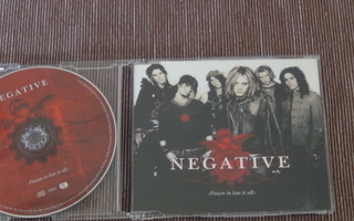 Negative Frozen to lose it all cds EU 2004