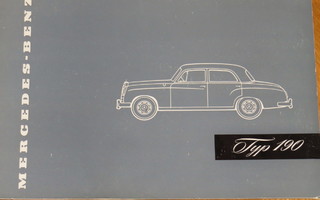 1958 Mercedes-Benz 190 esite - 12 sivua