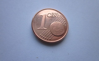 Suomi 1 cent, unc, v. 2004