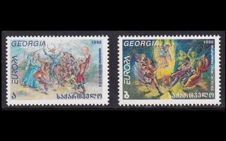 Georgia 296-7 Europa kansalliset juhlat 1998