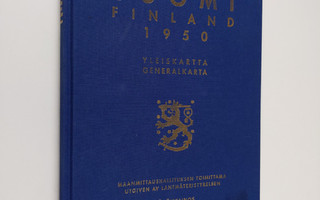 Suomi Finland 1950 : yleiskartta = generalkarta