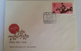 FDC Puola Olympiakomitea 1979 n °1