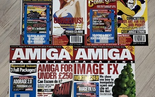 CU Amiga-lehtiä 4kpl