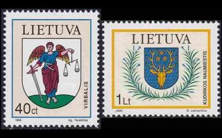 Liettua 591-2 ** Vaakunoita (1995)