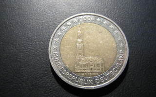 Saksa - Germany 2€ 2008 "D" CIR