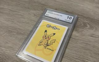 Pikachu Japanese Old Maid UCG 10 *harvinainen*