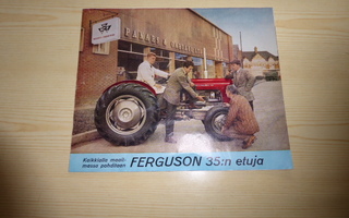 Massey-Ferguson 35 traktoriesite suomenkielinen