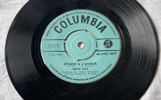Edith Piaf – Hymne A L'Amour (7")