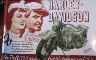 Peltikyltti Harley-Davidson 750 cc