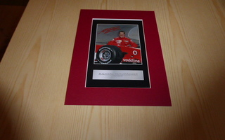 Uusi Michael Schumacher Ferrari Formula F1 valokuva & paspis