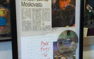 PINK FLOYD - LEHTILEIKE + DAVID GILMOUR NIMIKIRJOITUS!