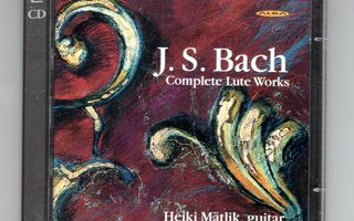 Heiki Mätlik: J.S. Bach complete lute works, 1999, tupla CD