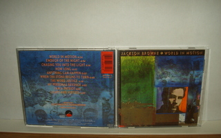 Jackson Browne CD World In Motion