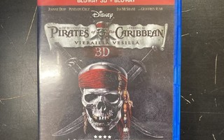 Pirates Of The Caribbean - Vierailla vesillä Blu-ray 3D+BD