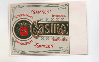 Hämeenlinna: Gasino ( Tupakkatehdas Samson)