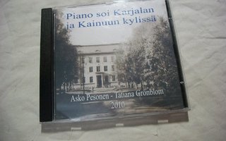 CD Piano soi Karjalan ja Kainuun kylissä