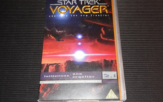 STAR TREK VOYAGER 2. tuotantokausi jaksot 1 ja 5 VHS