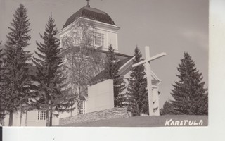 Valokuva Karstulan kirkko.