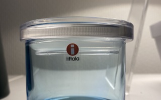 IITTALA Jars-purkki 80 mm vaaleansininen Made in Finland!