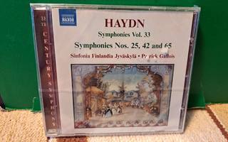 HAYDN: Symphonies Vol. 33 (Nos. 25, 42, 65)-P.Gallois CD