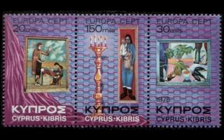 Kypros 426-8ds ** Europa (1975)