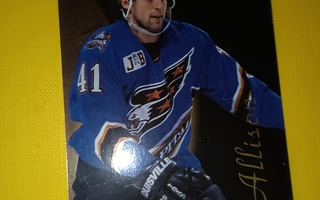 1996-97 Pinnacle Zenith rookie Jason Allison hockey card