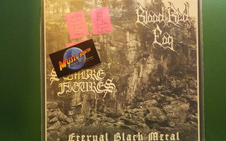 BLOOD RED FOG / SOMBRE FIGURES M-/M- SPLIT LP