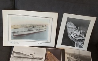 Vanhat laivavalokuvat 50-luvulta 10 kpl.