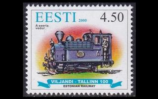 Eesti 374 ** Kapearaiderautatie Viljandi-Tallinna (2000)