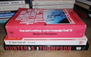 Hunter S. Thompson - Kirjapaketti - 3 kirjaa - In english
