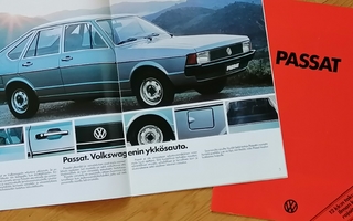 1977 VW Passat esite - KUIN UUSI - suom - 24 sivua
