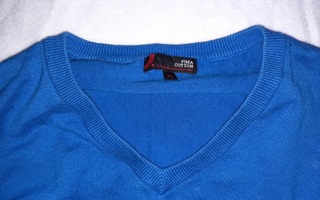 Pima Cotton pitkähihainen paita XL sininen