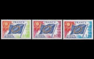 Euroopan neuvosto 16-8 ** Lippu (1975)