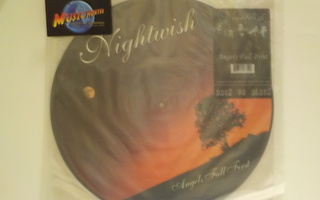 NIGHTWISH - ANGELS FALL FIRST EX+/EX+ 2LP UK 2004 PICTURE LP