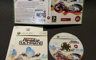 Burnout Paradise - The Ultimate Box - Nordic XBOX 360 CiB