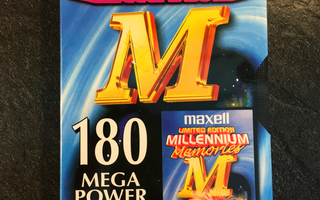 Maxell Limited Edition VHS (uusi, muoveissa)
