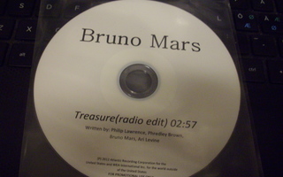 BRUNO MARS: Treasure CDS ( Sis.postikulut )