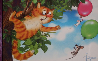 Irina Zeniuk hiiret karkaavat taivaalle ilmapallojen kanssa