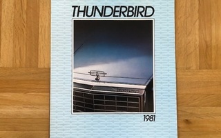 Esite Ford Thunderbird 1981