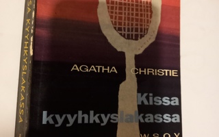 Agatha Christie-Kissa kyyhkyslakassa Vanha Sapon 1.painos