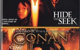 HIDE AND SEEK / CONAN BARBAARI	(24 475)	k	-SV-	DVD	(2)