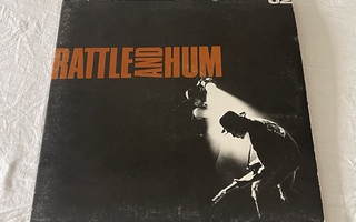 U2 – Rattle And Hum (RARE UK 1st PRINT 2xLP + kuvapussi)