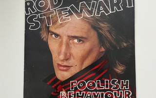 ROD STEWART - Foolish Behaviour LP + JULISTE (1980)
