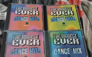 The Biggest Ever Dance Hits Volume 1-4