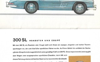 1959 Mercedes-Benz 300SL 190SL 300 jne esite - 28 sivua