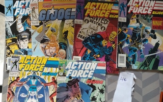 Action Force paketti (G.I.Joe, Marvel)