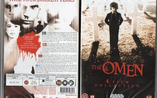 omen 4 film collection	(24 230)	UUSI	-FI-	DVD	nordic,	(4)