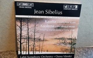 Sibelius:Karelia/Kuolema-Osmo Vänskä CD