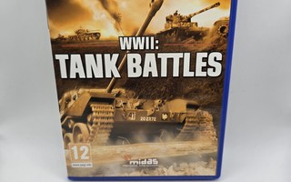 WWII Tank battles - Ps2 peli