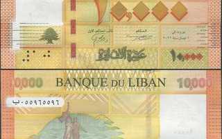 Libanon 10000 Livres 2021 (P-92c) UNC